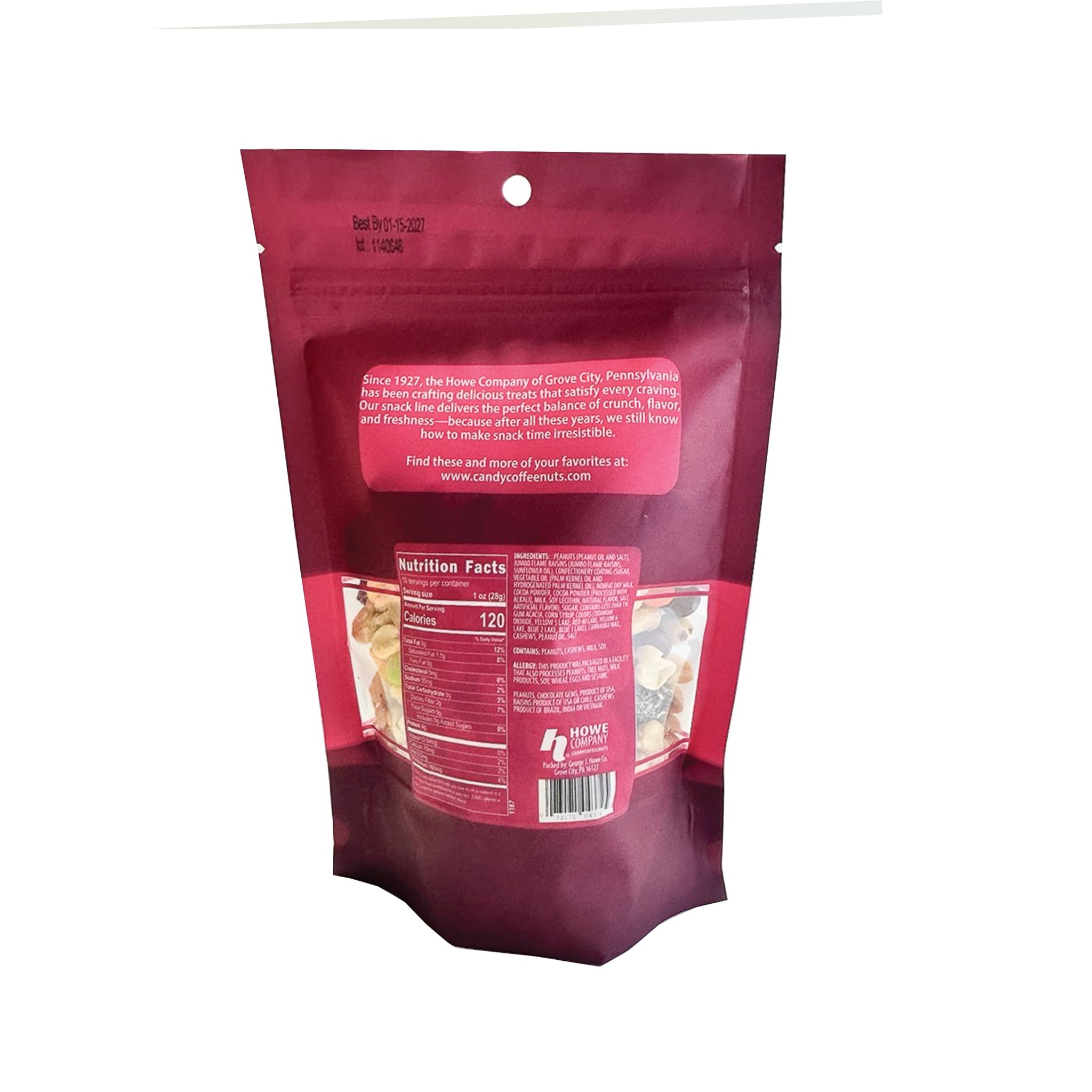 Howe Snacks Smoky Mountain Mix, Trail Mixes 10 oz Bag