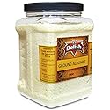 Gourmet Ground Almond Powder (Pure Kosher Meal) by Its Delish - 28 Oz Jumbo Reusable Container - Great Tasting Flour Substitute - All Natural Non-GMO
