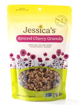 Jessica’s Almond Cherry Granola - Handmade, Non-GMO, Gluten-Free, Whole Grain, 11oz