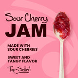 Stonewall Kitchen Sour Cherry Jam, Sour Cherry Preserves, 12.5 Ounces