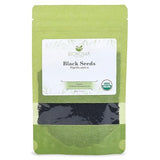 Biokoma Organic Black Seeds 100g 3.55oz Black Cumin Nigella Sativa USDA Organic Herbal Tea Superfood Health Cooking Baking Kalonji Spice Resealable