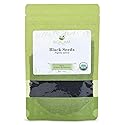 Biokoma Organic Black Seeds 100g 3.55oz Black Cumin Nigella Sativa USDA Organic Herbal Tea Superfood Health Cooking Baking Kalonji Spice Resealable