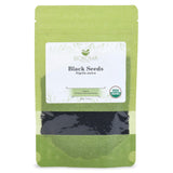 Biokoma Organic Black Seeds 100g 3.55oz Black Cumin Nigella Sativa USDA Organic Herbal Tea Superfood Health Cooking Baking Kalonji Spice Resealable