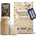 Sourdough Starter Culture - Dehydrated Wild Dry Yeast for Baking Homemade Artisan Bread - Organic, Non-GMO, Fresh, Long-Lasting & Beginner-Friendly (5