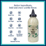 Terrapin Ridge Farms Pesto Aioli Garnishing Sauce - Bright Basil & Garlic Flavor - Perfect for Grilled Chicken, Sandwiches, and Veggies - 12.5 oz