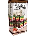 The Original Cakebites Classic Italian Rainbow | 8 Grab & Go Packs