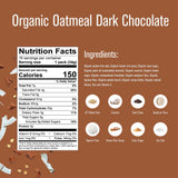 Heavenly Hunks Organic Oatmeal Dark Chocolate Chip Mini's - 1.2oz Bags (16 Pack)