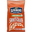 Lundberg Organic Short Grain Brown Rice, Bulk Bag, Sticky Rice, 12 Lb