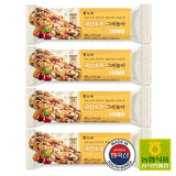 [NongHyup] 5-Grain Granola Cereal Bar, Super Grain Health Food Snack, All Natural, Product of Korea, ?? ???? ???? ????, 100% ??? (28g x 20 Bars)