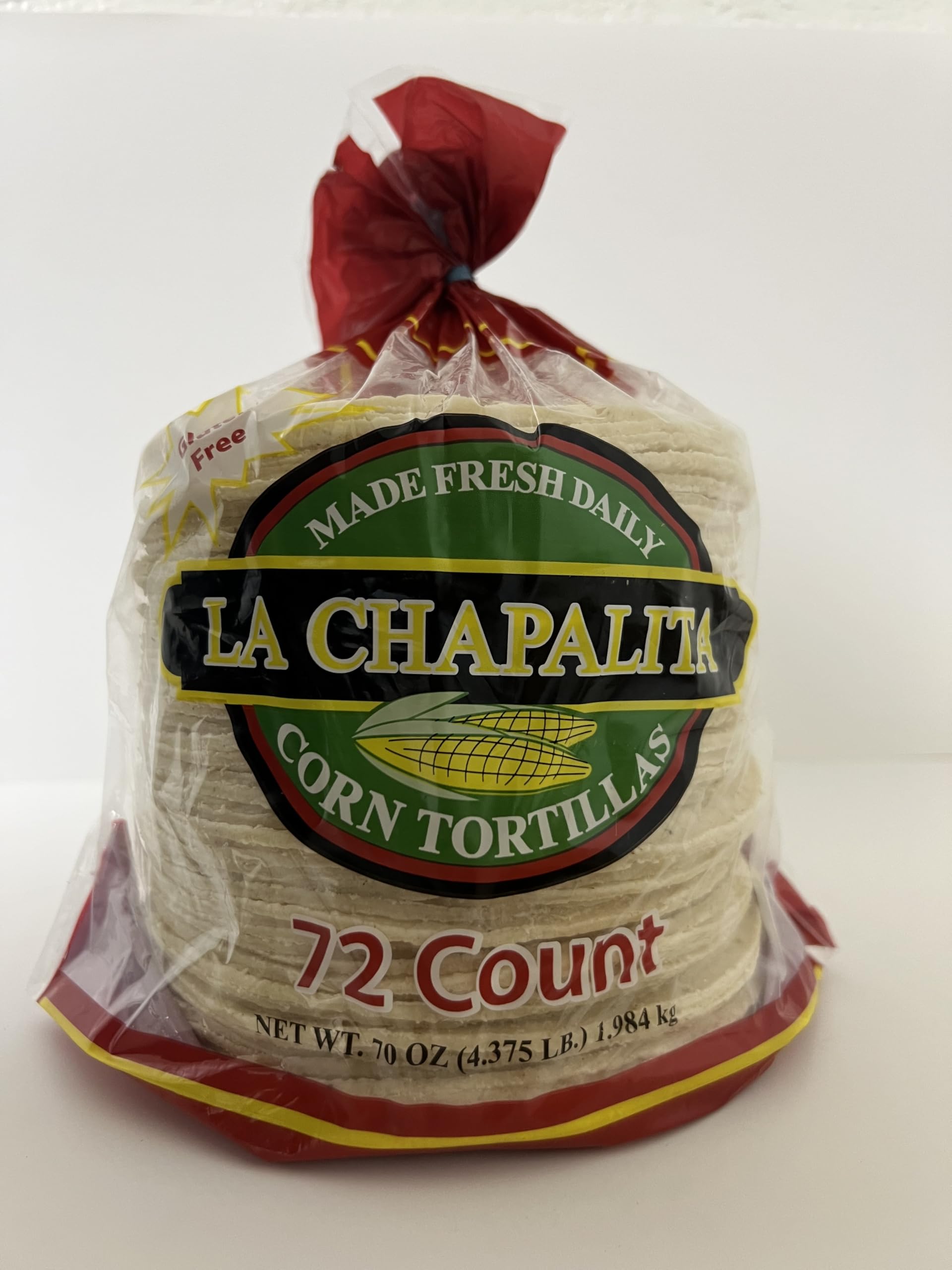 La Chapalita Corn Tortillas, 72 Count, Gluten Free