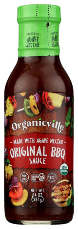 Organicville, Sauce Barbecue Original Organic, 14 Ounce