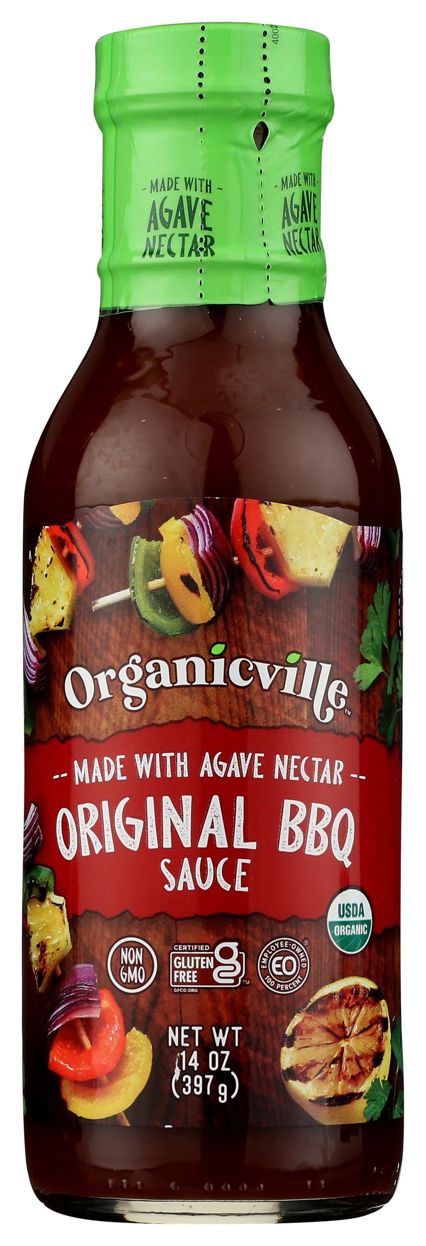 Organicville, Sauce Barbecue Original Organic, 14 Ounce