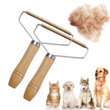 0JJ Portable Lint Remover, Clothes Fuzz Shaver - Reusable Double Sided Lint Remover Travel Brush for Removing Lint Pet Hair Dust in Clothes