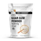 It's Just - Guar Gum, Gluten-Free, Non-GMO, Plant-Based Thickener & Binder, Thickens Cold Items, Keto Baking, Substitute Xanthan Gum, 8oz
