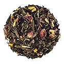 The Whistling Kettle Peach Rose Tea (Formerly Emperor's 7 Treasures) -Fruity and Floral Flavored Green Tea with Peach and Rose -4oz (80 servings)
