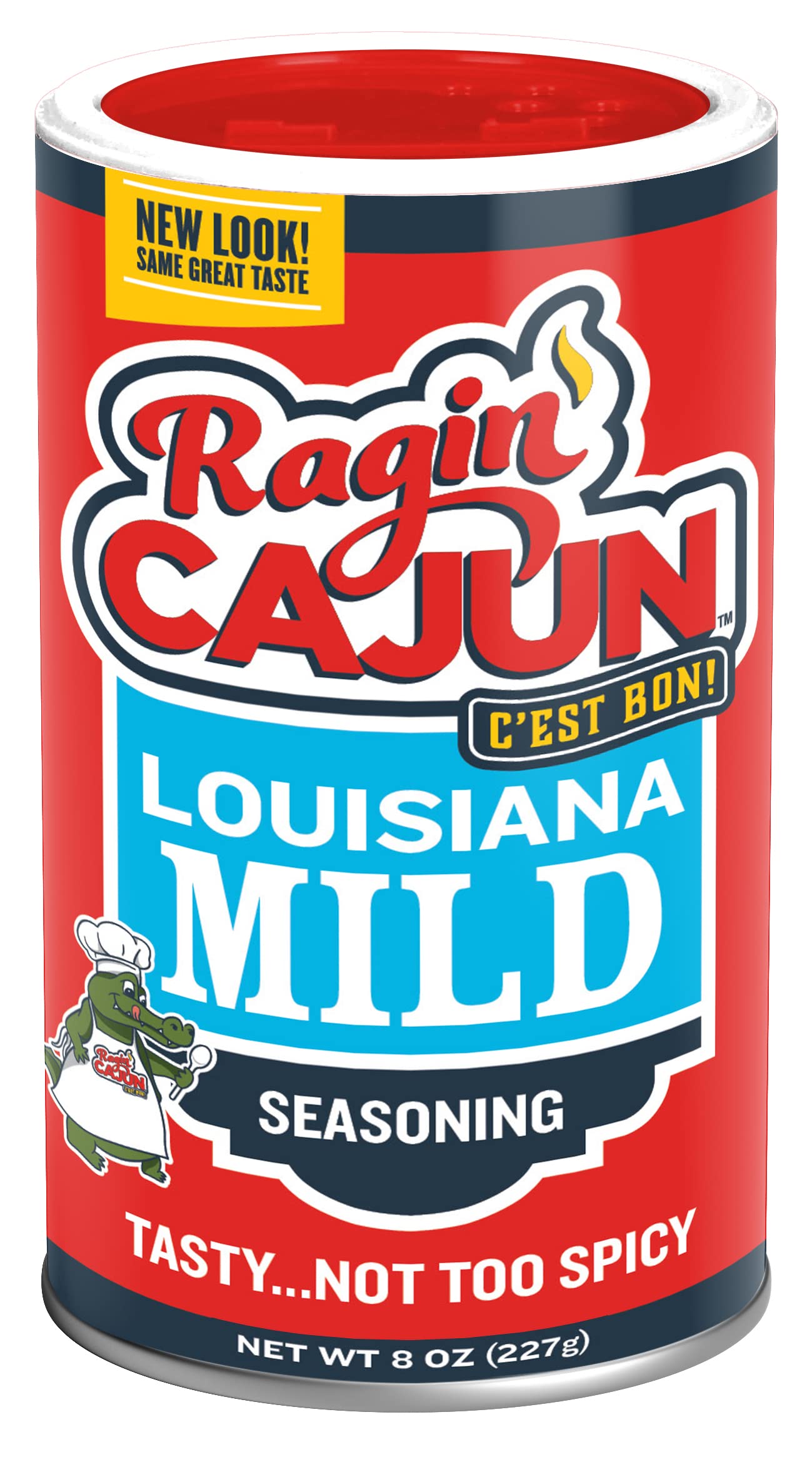 All Purpose Cajun Seasoning Mild 8 oz Ragin' Cajun (Pack of 12)