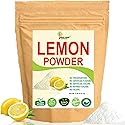 Indus Farms Lemon Juice Powder - Made from Real Lemons, Fine Easy-Mix Powder for Drinks, Lemonade & Baking - Consistent Citrus Flavor for Marinades