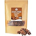 52USA Star Anise Whole, 4 Ounce (Pack of 1), NON-GMO Verified Chinese Star Anise Whole, Dried Star Anises Pods for Tea and baking