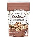 JMSPACK - Whole Cashews with Sea Salt, 16 Ounces (1 Lb)