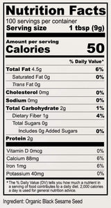 Anthony's Organic Black Sesame Seeds, 2 lb, Raw, Unhulled, Batch Tested & Verified Gluten Free, Keto Friendly