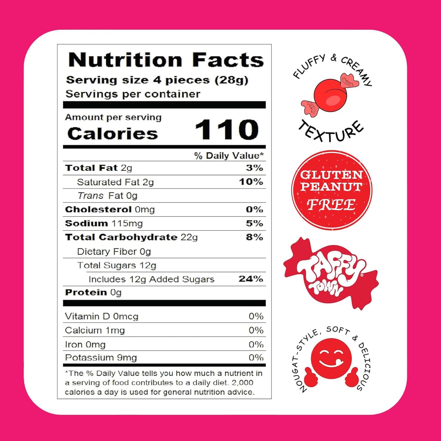 Taffy Town Saltwater Taffy - Tropical Mix | Gourmet | Nougat-Style Candy| Soft & Delicious| Sumer Snack Treats| Party Good Candies | 3.5 oz