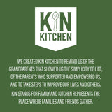 Kin Kitchen non-GMO Granola & Organic Quinoa Crisps, in a Glass Jar Recyclable and Resusable. Made with Real Fruit. No Aritificial Colors, Flavors, or