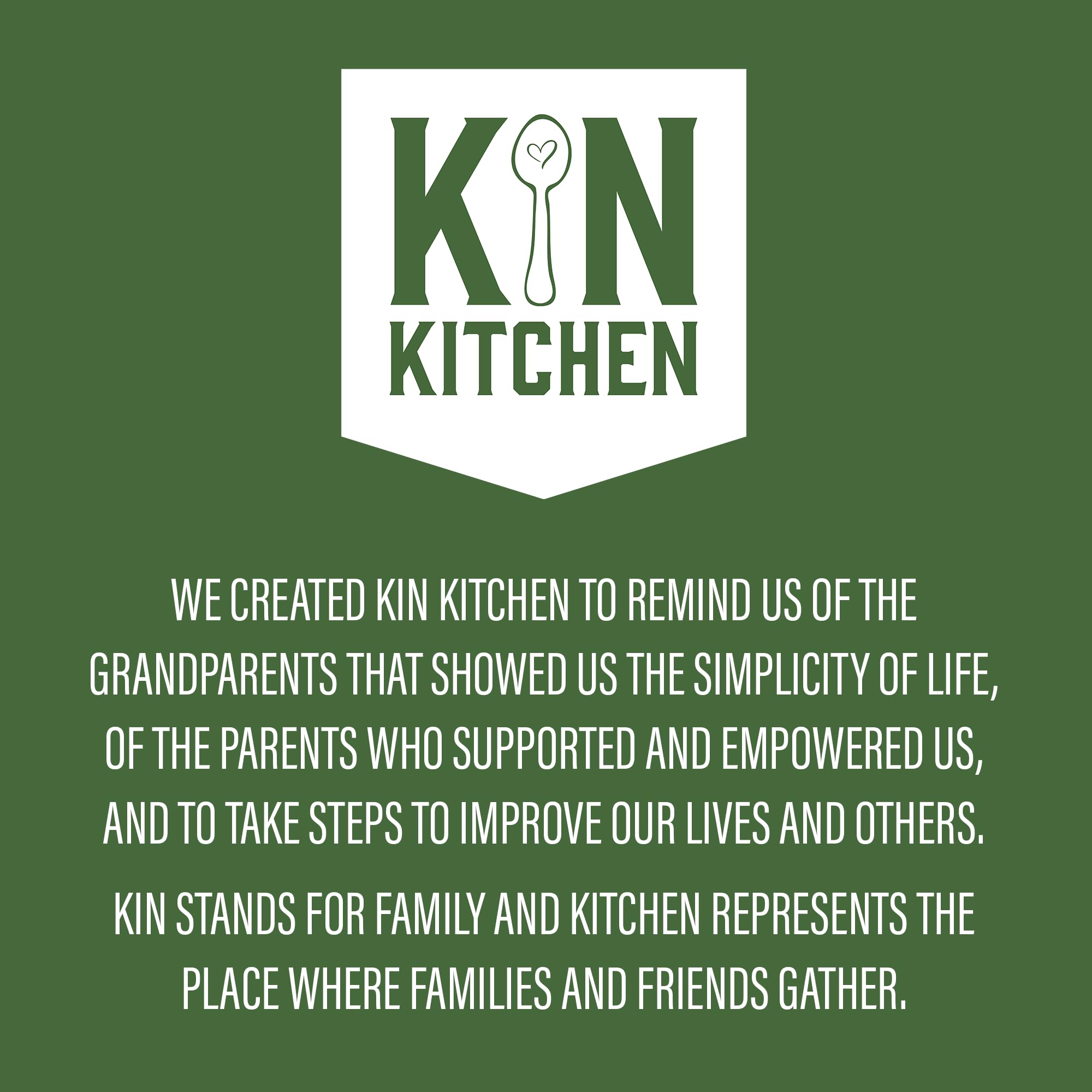 Kin Kitchen non-GMO Granola & Organic Quinoa Crisps, in a Glass Jar Recyclable and Resusable. Made with Real Fruit. No Aritificial Colors, Flavors, or