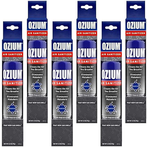 Ozium Air Sanitizer 3.5 oz Spray, That New Car Smell (6)