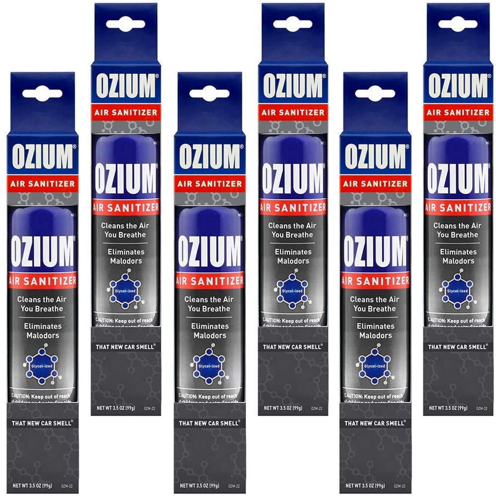 Ozium Air Sanitizer 3.5 oz Spray, That New Car Smell (6)