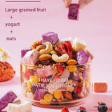 400g/14.1oz Chinese Granola With Freeze Dried Fruit,Chia Seeds,Oatmeal Instant,Fiber Cereal Breakfast,Congee,Chinese Cereal