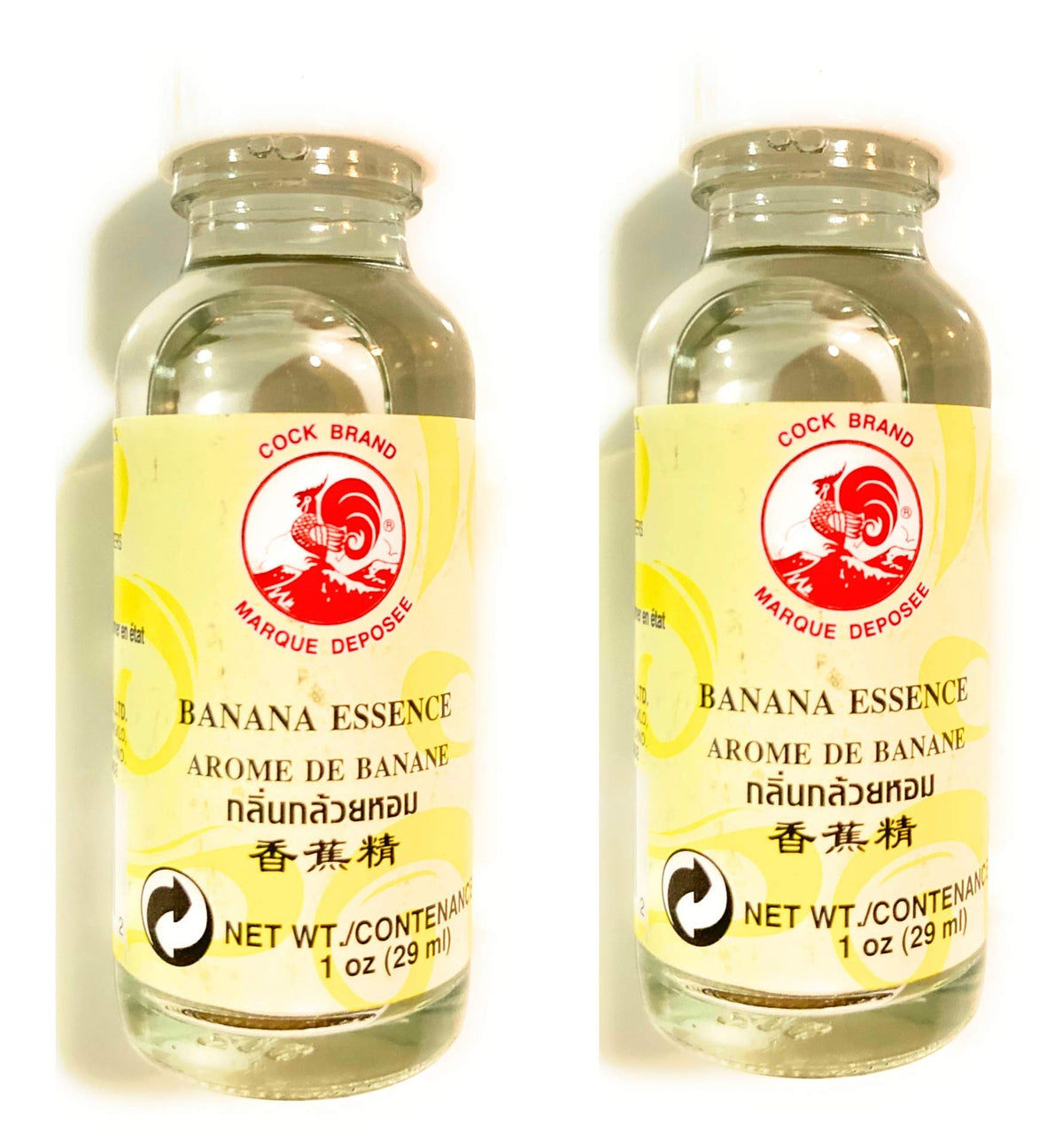 Cock Brand Banana Essence 1 Oz(2 Pack)