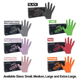 L3 Level 3 Nitrile Gloves - Professional Nitrile Gloves - 100 Pack Pearl Lavender/Large