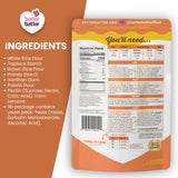 Better Batter Pizza Crust Mix | Certified Kosher, Vegan & Gluten Free Mix for Baking Top 9 Allergen-Free Perfect for 14" Pizzas! Just Add Water, Oil & Yeast Hostess Kitchen Cooking Gifts 1LB Pouch