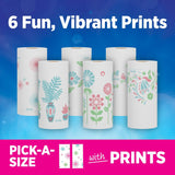 Sparkle Pick-A-Size Paper Towels, Spirited Prints, 2 Double Rolls, Strong 2 Ply Towels for Kitchen Cleanup and Everyday Messes
