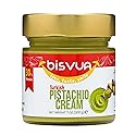 BISVUA Premium Pistachio Cream, 7 Oz (200g) - Natural Sweet Pistachio Butter Spread for Dubai Chocolate Bar, Knafeh & Kataifi | No Palm Oil