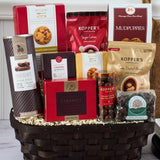 Chocolate Gift Basket Premium of Chocolates, Cookies, and Candy by GourmetGiftBaskets.com