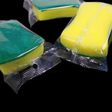 (490 Pack) Kheoxusa Individually Wrapped Sponges,Sponge Individually Wrapped,Individually Wrapped Sponges Bulk Packed for Cleaning Dishes Kitchen