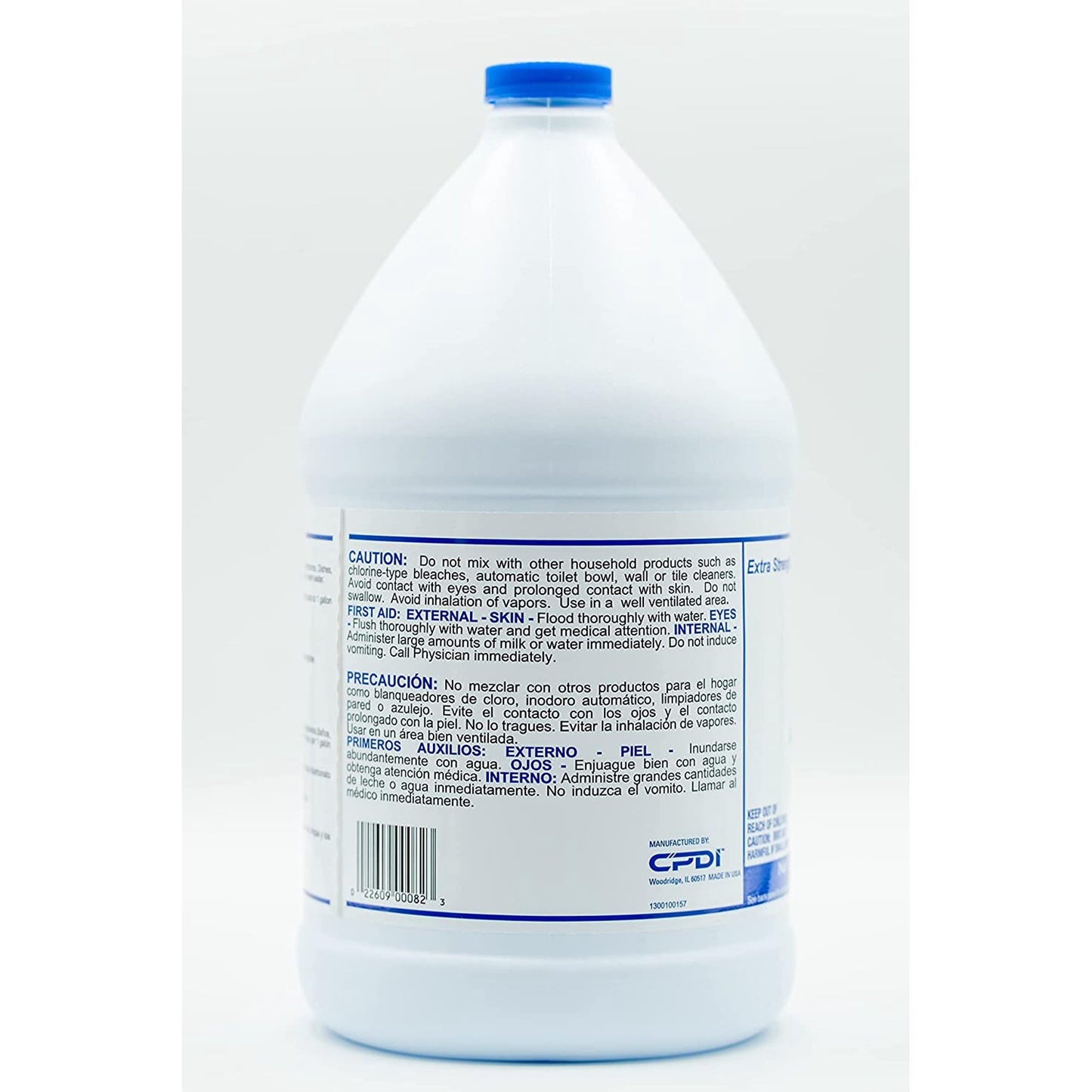 Elite Tool Center 4 Pack 1 Gallon Clear Ammonia Cleaning Solution Multi-Purpose Liquid 128oz Bottles