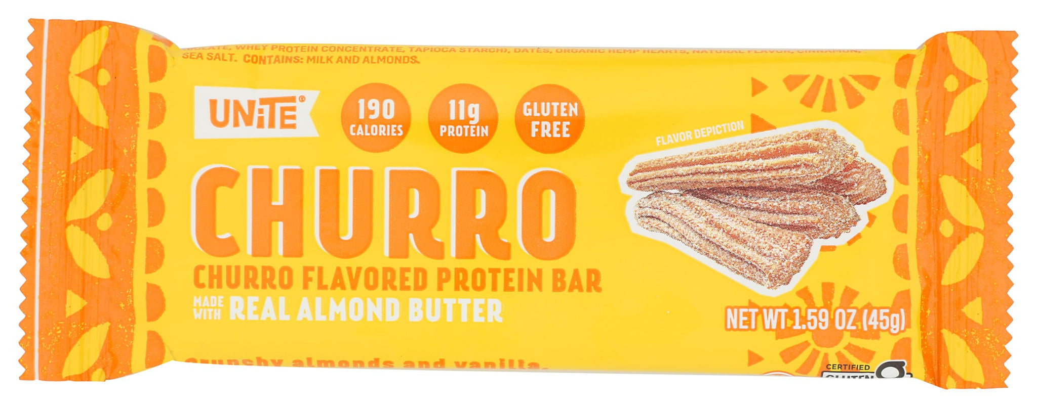 Unite Bar Protein Churro, 1.59 oz