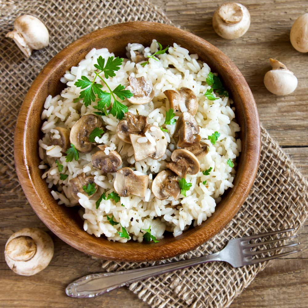 Food to Live Organic Italian Arborio Rice, 1 Pound Non-GMO, Short-Grain White Rice Variety, Superfino, Vegan, Kosher, Bulk. Creamy Texture. Ideal for Creamy Risotto
