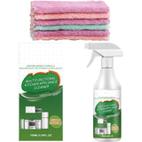 Lunkun Multi-Purpose Enzyme Foam Cleaner, Kitchen Appliance Cleaner Spray, Heavy Duty Degreaser Stain Remove, Versatile, Powerful & Perfect