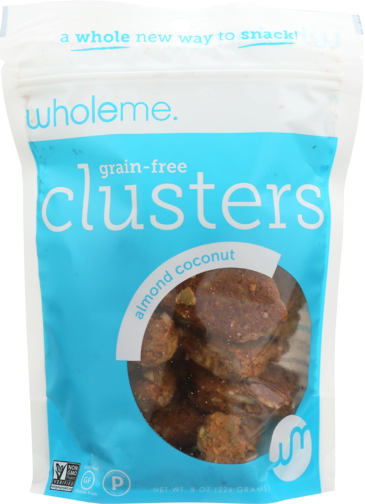 WholeMe, Almond Coconut Grain-Free Clusters, 8 oz