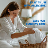 Laundry Detergent Sheets (60 Loads), Fresh Linen Scent, Made in Sweden, Plastic Free Packaging, Eco Friendly, Liquidless & Mess Free, No Spills, TSA