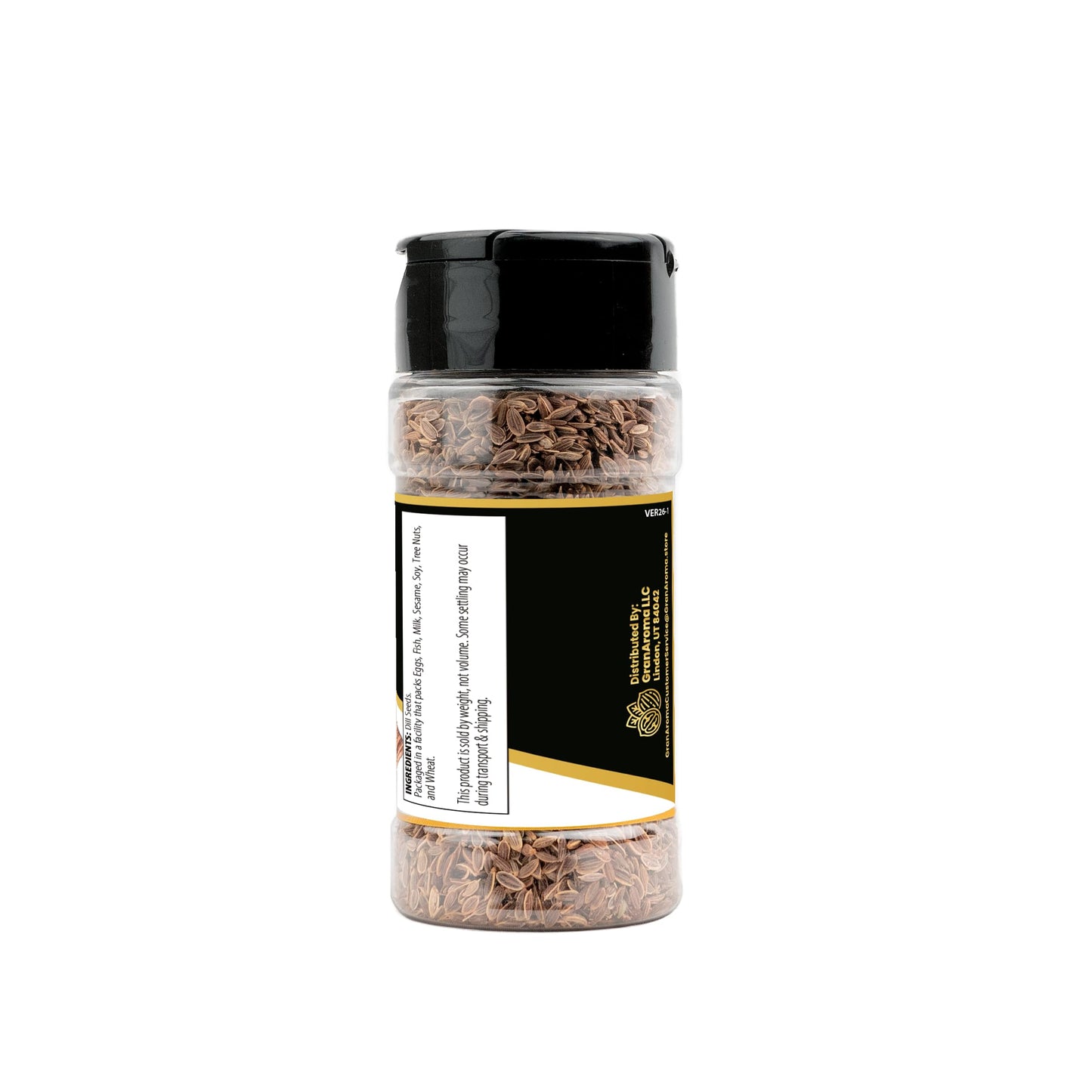 GranAroma Whole Dill Seeds, Bright Flavor, Pickling & Brining, Versatile Ingredient (2 Ounce)
