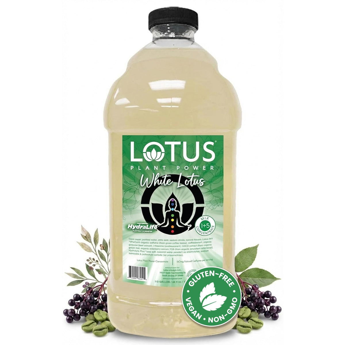 White Lotus Plant Power® Energy Drink Concentrate, PP7™ Formula