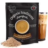 Organic Traditions Organic Focus Fuel Mushroom Instant Coffee, 140 GR