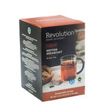 REVOLUTION TEA® English Breakfast Tea [THE ORIGINAL] - British Breakfast - Premium Full Leaf Tea - Biodegradable Infuser Tea Bags - Black Tea - 20