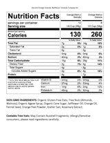 NutHouse! Granola Company - Premium Harvest Orange Granola | Certified Gluten-Free, Non-GMO, Kosher | Vegan, Soy-Free | 12 oz. Bag (3-Pack)