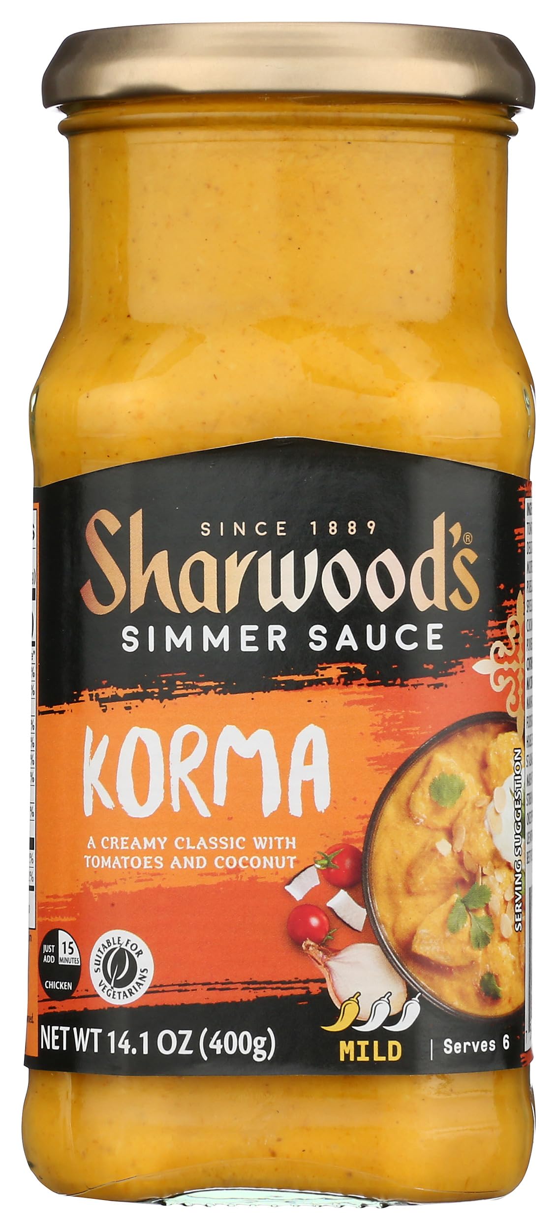 Sharwoods, Sauce Korma, 14.1 Ounce