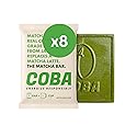 COBA Caffeinated Coffee Chocolate [1 Bar = 1 Cup of Matcha] - Energy Boost, Portable, All Natural Caffeine for Gym, Travel, Daily Use - Gluten Free